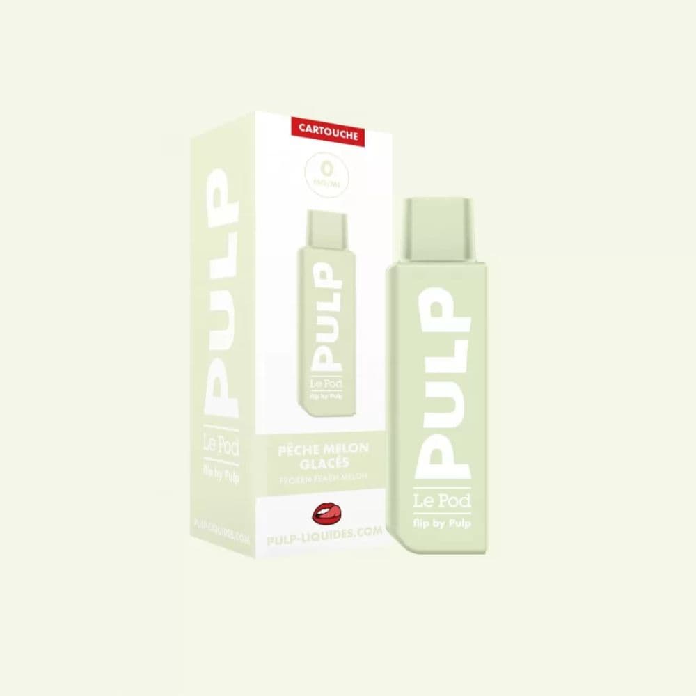 Image de Cartouche Pêche Melon Glacés 2ml - Pod Flip by Pulp