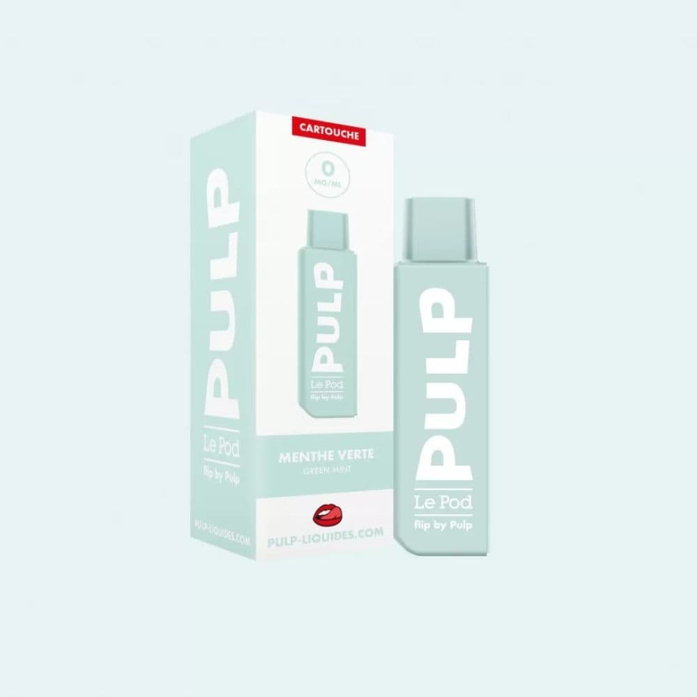 Image de Cartouche Menthe Verte 2ml - Pod Flip by Pulp